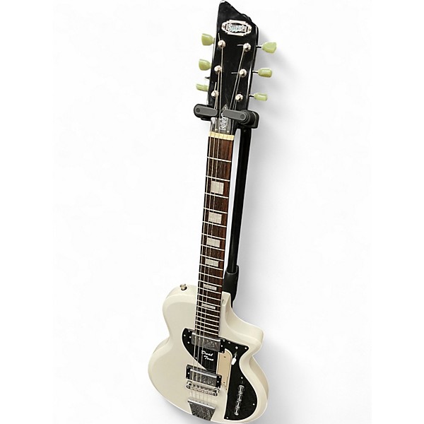 Used Eastwood SUPRO DUAL TONE Classic White Solid Body Electric Guitar