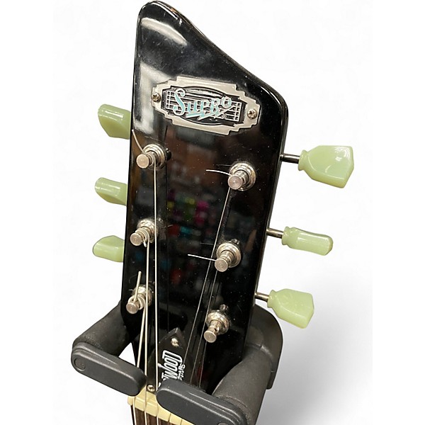 Used Eastwood SUPRO DUAL TONE Classic White Solid Body Electric Guitar