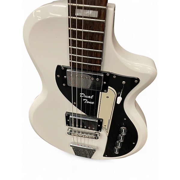 Used Eastwood SUPRO DUAL TONE Classic White Solid Body Electric Guitar
