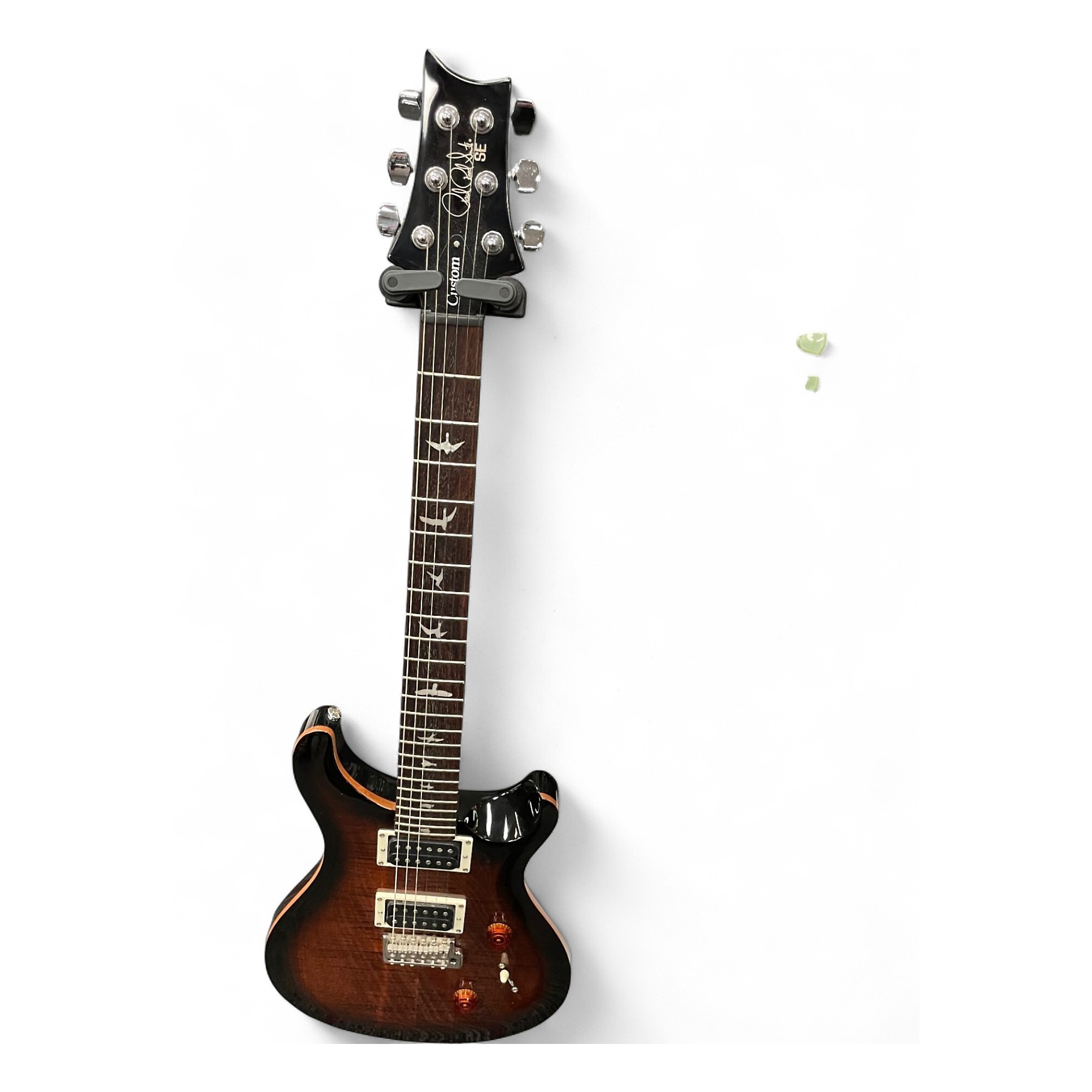 prs se custom 24 tobacco Used PRS SE Custom 24 Tobacco Burst Solid Body Electric Guitar Tobacco  Burst
