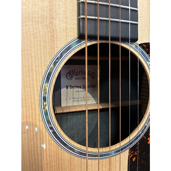Used Martin Special X series Natural Acoustic Guitar