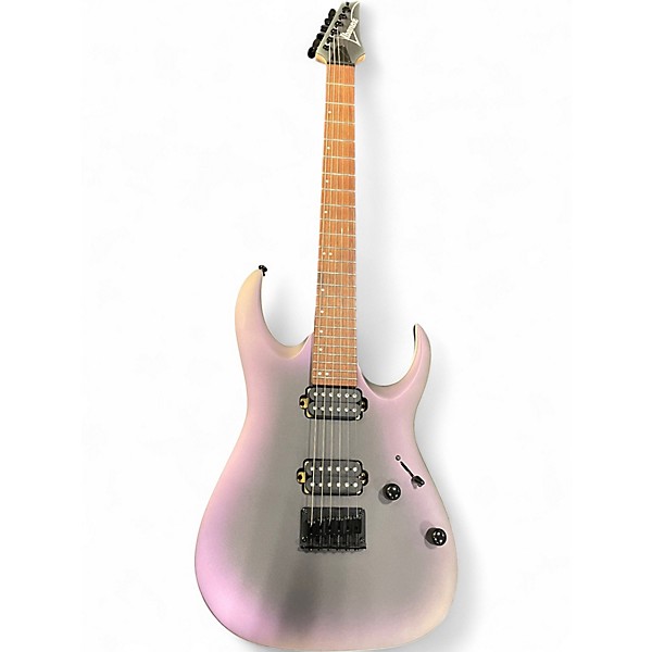 Used Ibanez rga42ex metallic purple Solid Body Electric Guitar