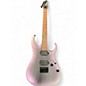 Used Ibanez rga42ex metallic purple Solid Body Electric Guitar thumbnail