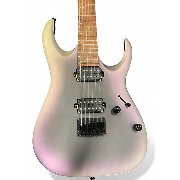 Used Ibanez rga42ex metallic purple Solid Body Electric Guitar