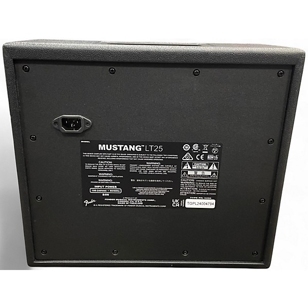 Used Fender Mustang LT25 25W 1x8 Guitar Combo Amp