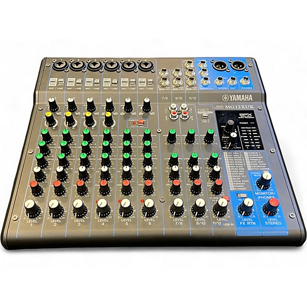 Used Yamaha MG12XUK Unpowered Mixer