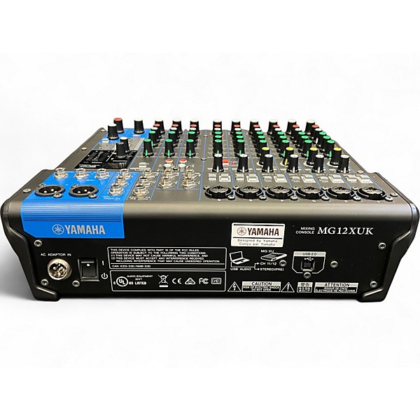 Used Yamaha MG12XUK Unpowered Mixer