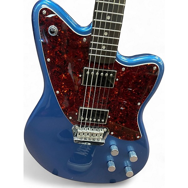 Used Squier  Paranormal Toranado Lake Placid Blue Solid Body Electric Guitar