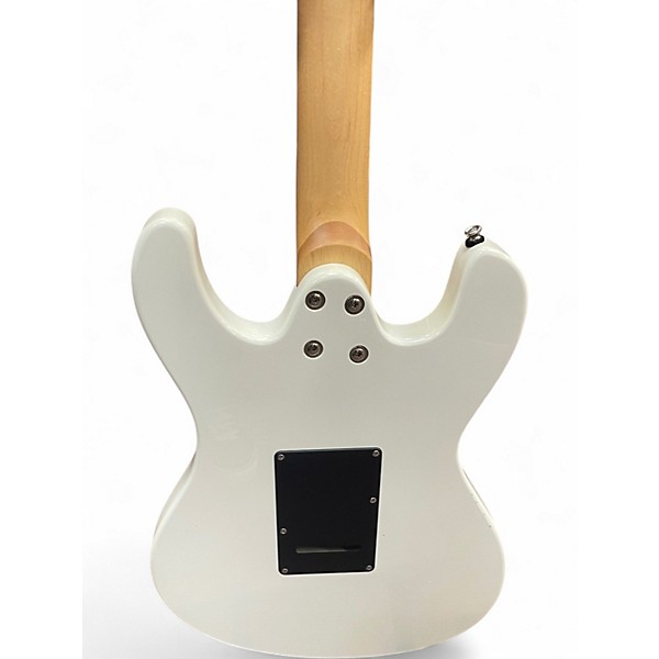 Used Aria DM380 Diamond Alpine White Solid Body Electric Guitar