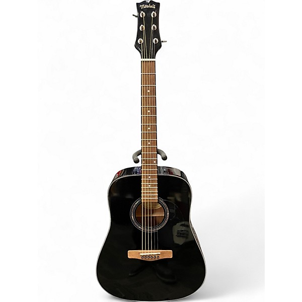 Used Mitchell D-120 BK Black Acoustic Guitar