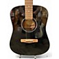 Used Mitchell D-120 BK Black Acoustic Guitar
