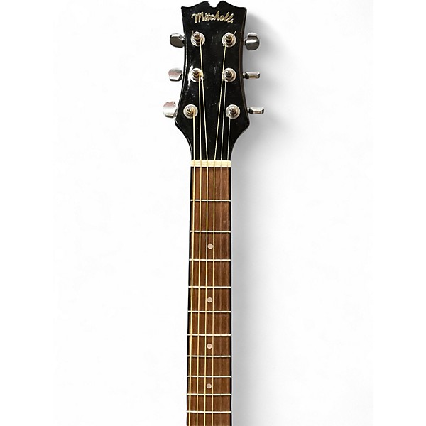Used Mitchell D-120 BK Black Acoustic Guitar