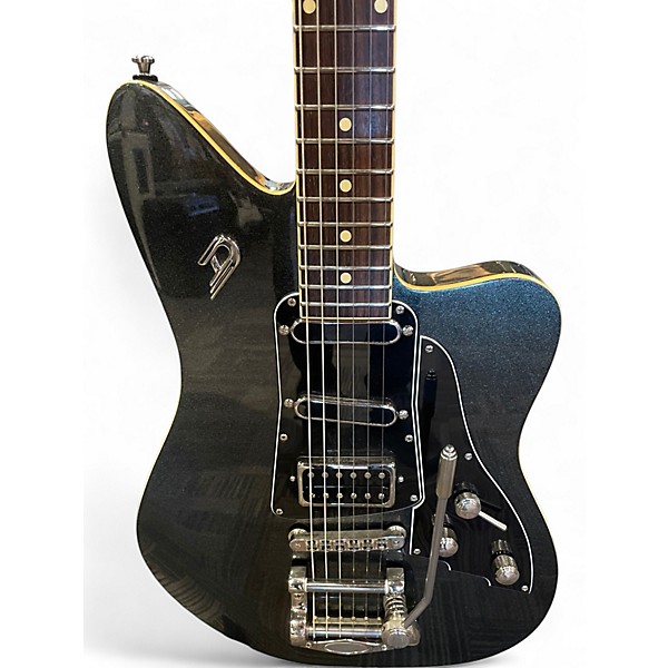 Used Duesenberg USA Paloma Black Sparkle Solid Body Electric Guitar
