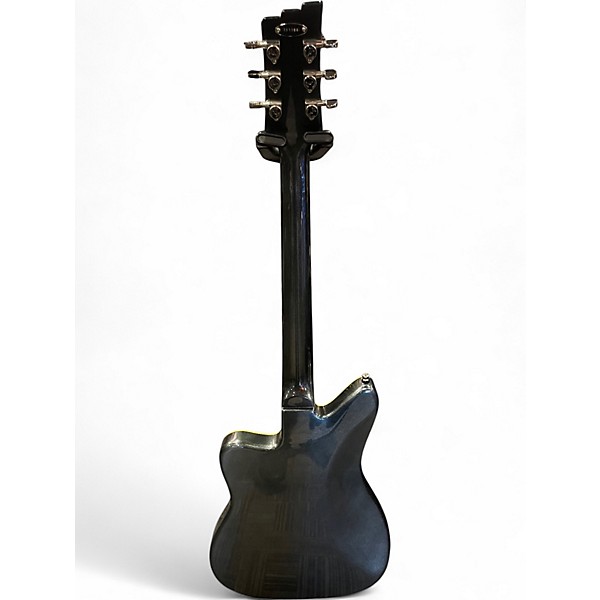 Used Duesenberg USA Paloma Black Sparkle Solid Body Electric Guitar