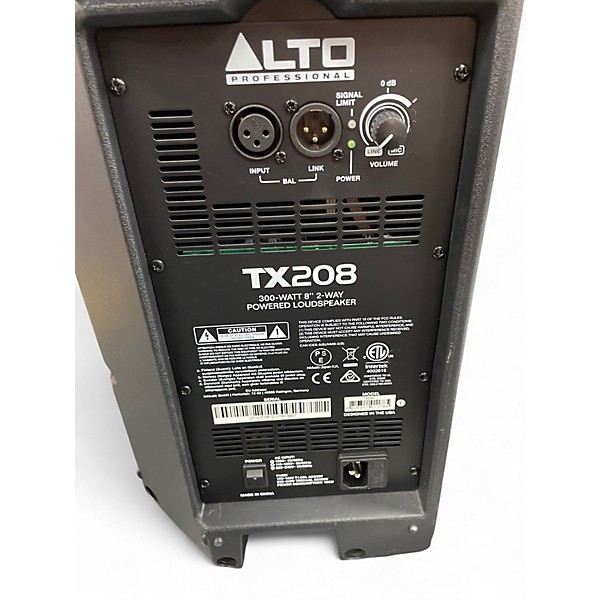 Used Alto TX208 Powered Speaker