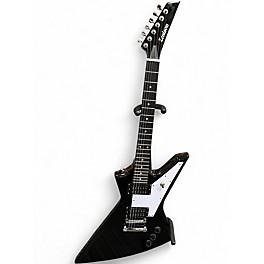 Used Zenison Explorer Black Solid Body Electric Guitar