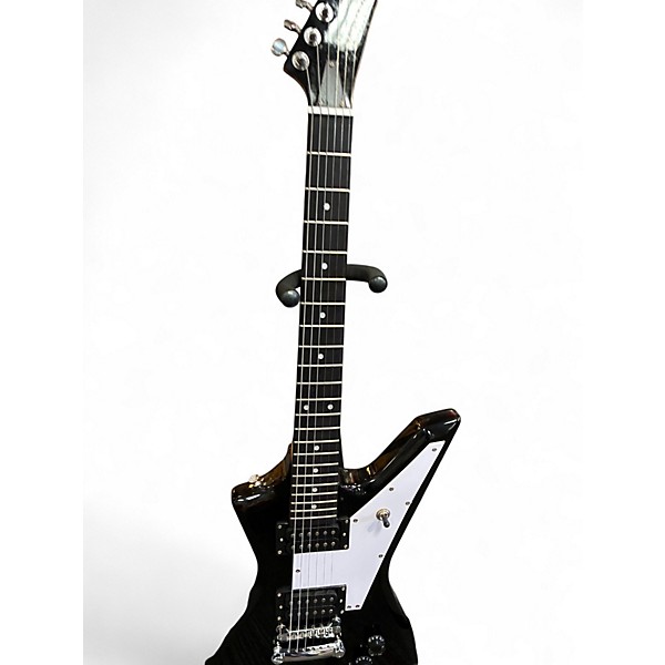 Used Zenison Explorer Black Solid Body Electric Guitar