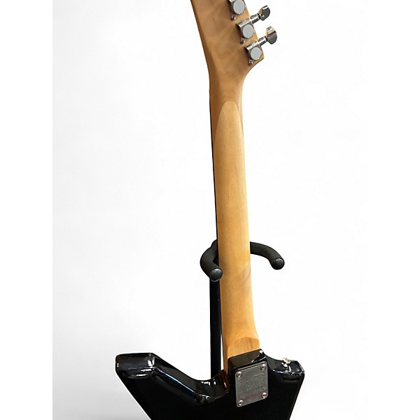 Used Zenison Explorer Black Solid Body Electric Guitar