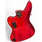Used Squier Vintage Modified Jaguar Bass Special Cherry Electric Bass Guitar