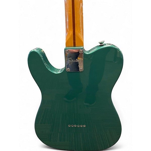 Used Squier FSR CLASSIC VIBE 60S THINLINE TELECASTER Sherwood Green Hollow Body Electric Guitar