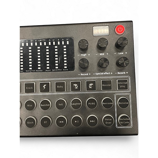 Used Rhm Live Sound Card Audio Interface