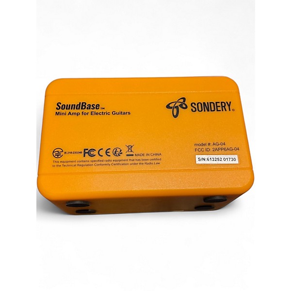 Used Sondery SOUNDBASE Battery Powered Amp