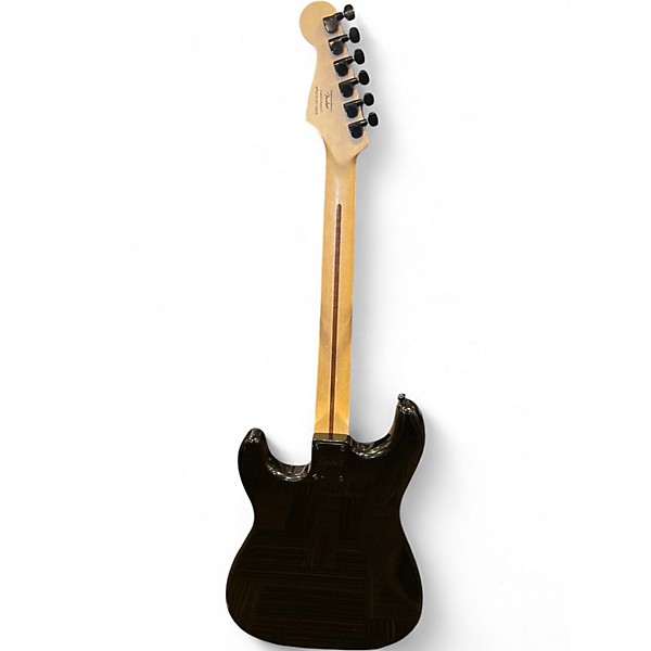 Used Squier Bullet Stratocaster HSS Black Solid Body Electric Guitar