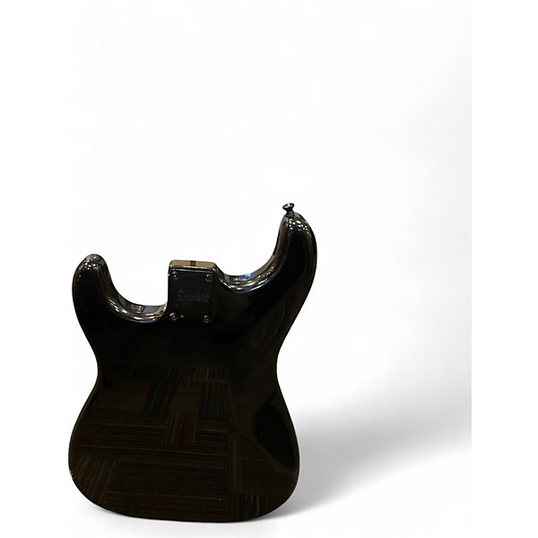 Used Squier Bullet Stratocaster HSS Black Solid Body Electric Guitar