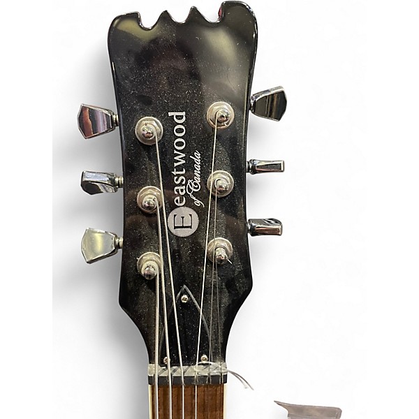 Used Eastwood Sidejack DLX Baritone 2 Color Sunburst Baritone Guitars