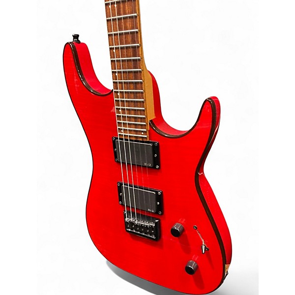 Used Godin Redline 2 Trans Red Solid Body Electric Guitar