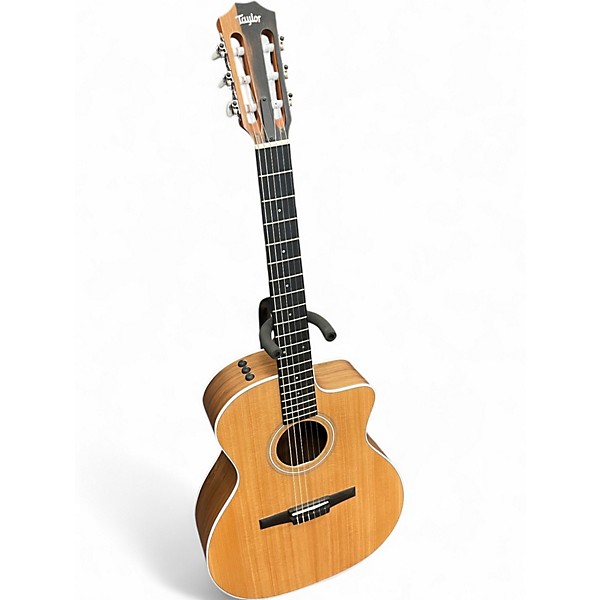 Used Taylor 214CEN Natural Classical Acoustic Electric Guitar