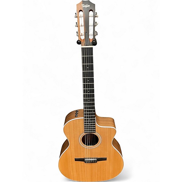 Used Taylor 214CEN Natural Classical Acoustic Electric Guitar