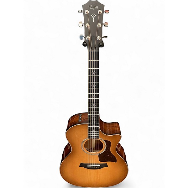 Used Taylor 514CE Honey Burst Acoustic Electric Guitar