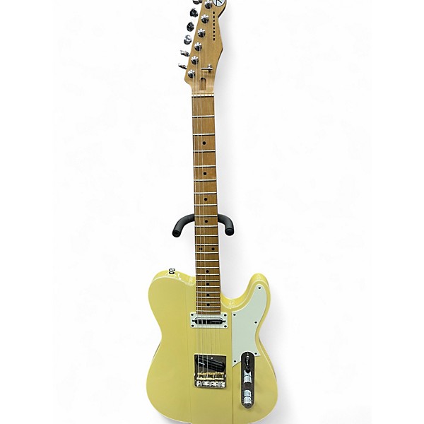 Used Reverend Greg Koch Signature POWDER YELLOW Solid Body Electric Guitar