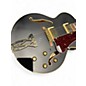 Used Ibanez AF75GBKF Flat Black Hollow Body Electric Guitar