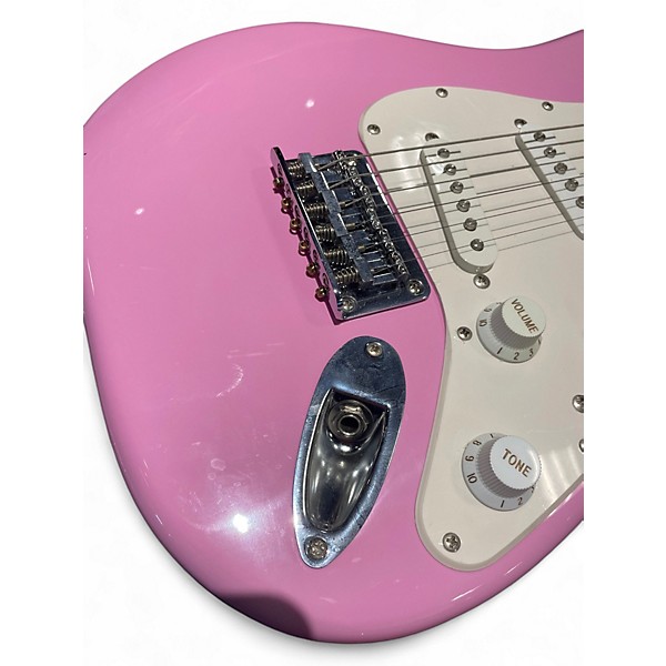 Used Squier Mini Affinity Stratocaster Pink Electric Guitar