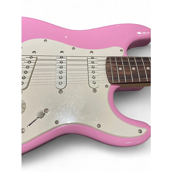Used Squier Mini Affinity Stratocaster Pink Electric Guitar