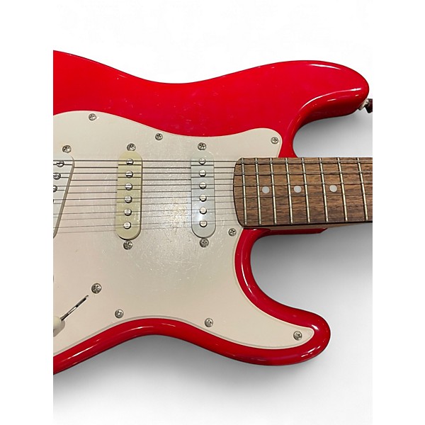 Used Squier Mini Affinity Stratocaster Red Electric Guitar