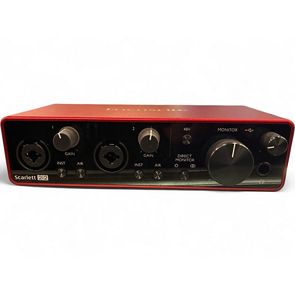 Used Focusrite Scarlett 2i2 Audio Interface