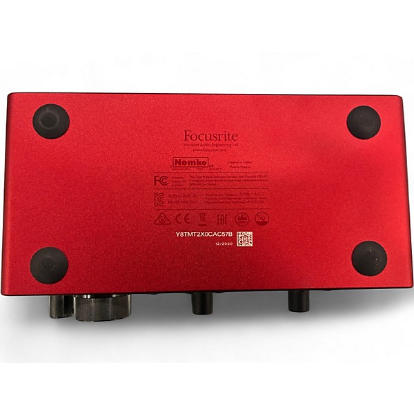 Used Focusrite Scarlett 2i2 Audio Interface