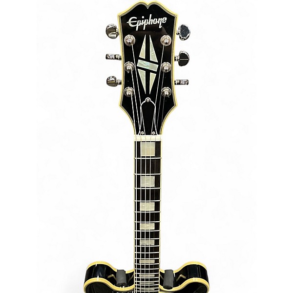 Used 2023 Epiphone SINICHI UBUKATA ES335 Ebony Hollow Body Electric Guitar