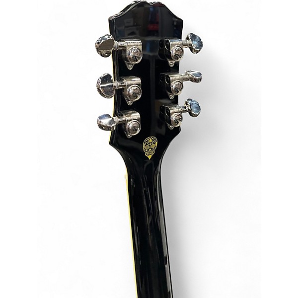 Used 2023 Epiphone SINICHI UBUKATA ES335 Ebony Hollow Body Electric Guitar