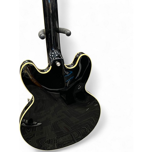 Used 2023 Epiphone SINICHI UBUKATA ES335 Ebony Hollow Body Electric Guitar