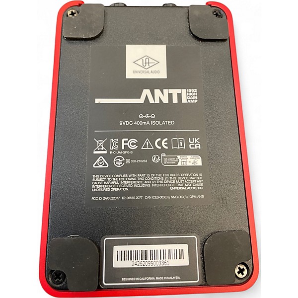 Used Universal Audio ANTI Effect Pedal
