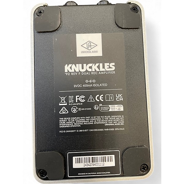 Used Universal Audio KNUCKLES Effect Pedal