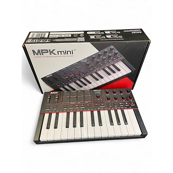 Used Akai Professional MPK MINI MKIV MIDI Controller