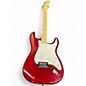 Used 2020s Squier Stratocaster Candy Apple Red Solid Body Electric Guitar thumbnail