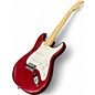 Used 2020s Squier Stratocaster Candy Apple Red Solid Body Electric Guitar