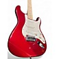 Used 2020s Squier Stratocaster Candy Apple Red Solid Body Electric Guitar