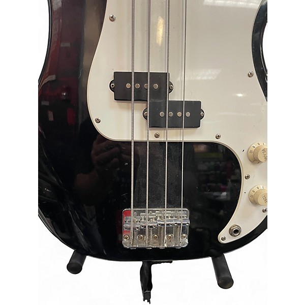 Used 1996 Fender PRECISION BASS Black Electric Bass Guitar